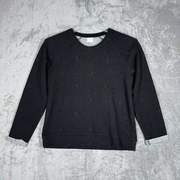 Karl‎ Marc John Shirt Womens Small Gray Sweatshirt Casual Neutral Minimalist - Picture 2 of 8